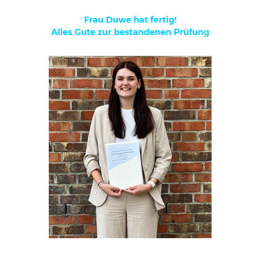 Fabienne Duwe Abschluss